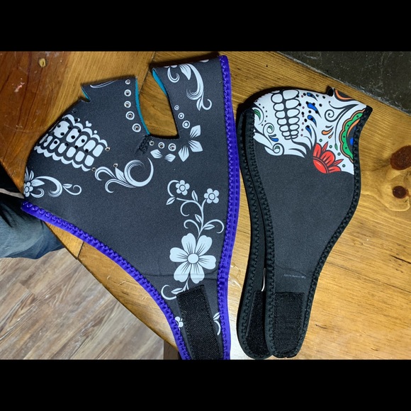 Pair Skull Riding Mask - Picture 3 of 4